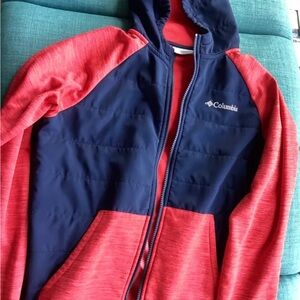 Columbia jacket hoodie 14/16